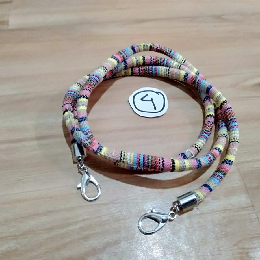 TALI MASKER ETNIK LOMBOK/TALI TENUN/STRAP MASKER/KALUNG MASKER