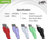 Gambar Hippo Caby 5 Kabel Data & Charger Micro USB dari Hippo Official Yogyakarta Kota Yogyakarta 5 Tokopedia