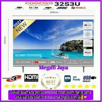 Gambar LED TV COOCAA 32inch 32S3U Digital Smart TV bezel -less Garansi Resmi dari Megah Jaya Elektronik. Kota Administrasi Jakarta Barat 3 Tokopedia