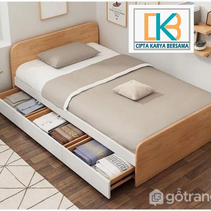 Gambar Tempat tidur laci 160 dari Cipta Karya Bersama. Kab. Lebak Tokopedia