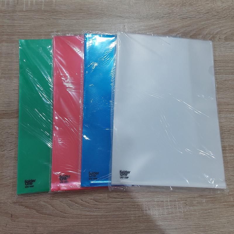 Clear Folder / Map L / Clear Sleeve / Map Letter L / Map Plastik - Shop ...