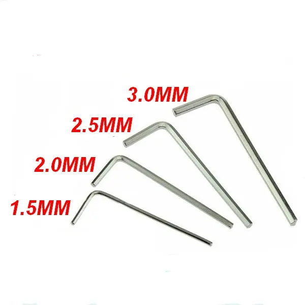 Kunci L Hexagon Allen Wrench Hex Screw 1.5mm 2mm 2.5mm 3mm L 1.5 2 2.5