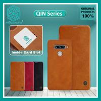 Gambar LG V40 THINQ NILLKIN QIN LEATHER ORIGINAL FLIP COVER HARD CASE CASING - Hitam dari Case Thebest Kota Administrasi Jakarta Pusat 1 Tokopedia