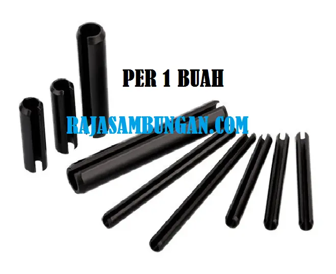 Roll Pin C Hitam M 3 x 10 mm Selongsong Baut Baja Slotted Spring - Shop ...