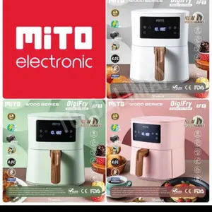 MITO AIRFRYER AF1 AF 1 4L AIR FRYER PENGGORENGAN TANPA MINYAK WOOD