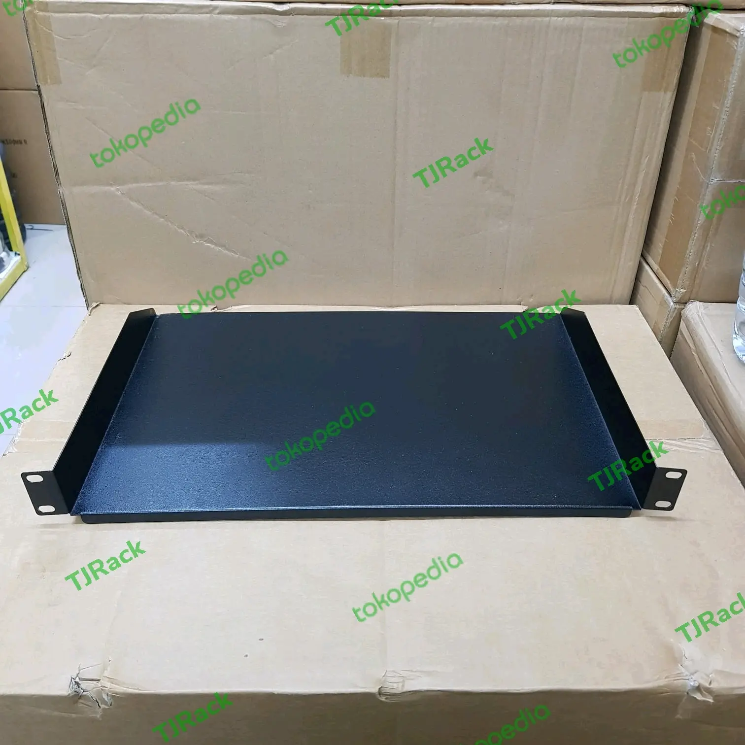 tatakan rack server 1u / shelf rack 1u - Shop | Tokopedia