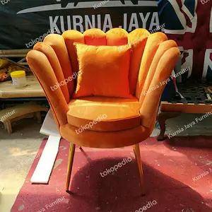 (Kurnia Jaya Furniture) sofa kerang + stool custom