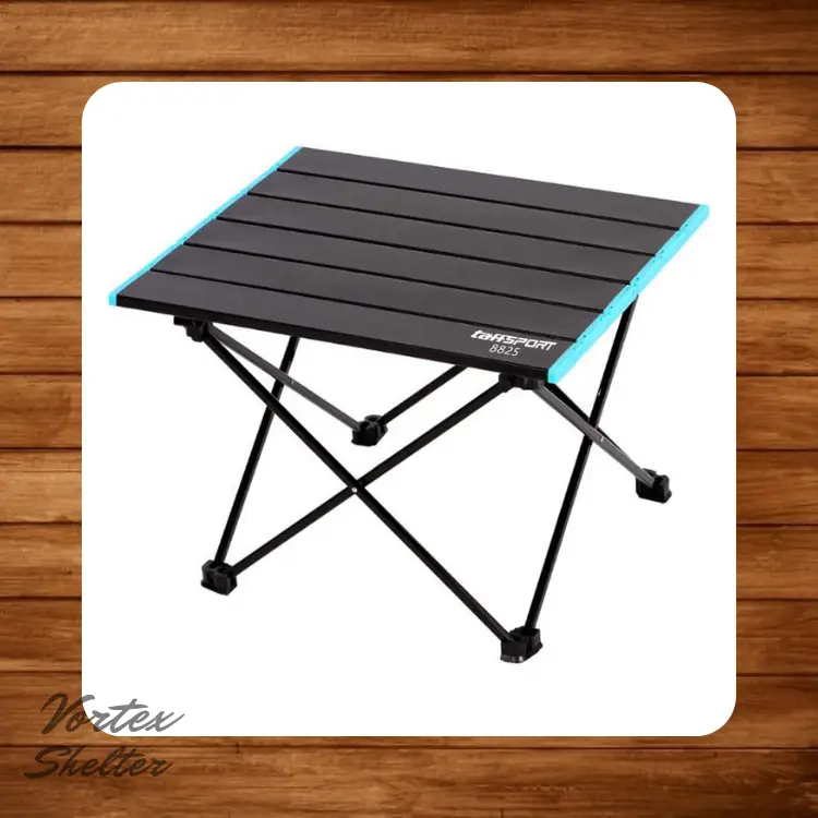 Meja Piknik Lipat Aluminium Portable Camping Outdoor