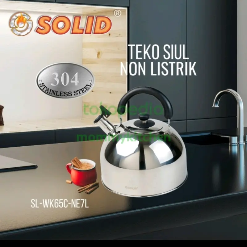 kettle bunyi stainless solid WK65C NE7L 2