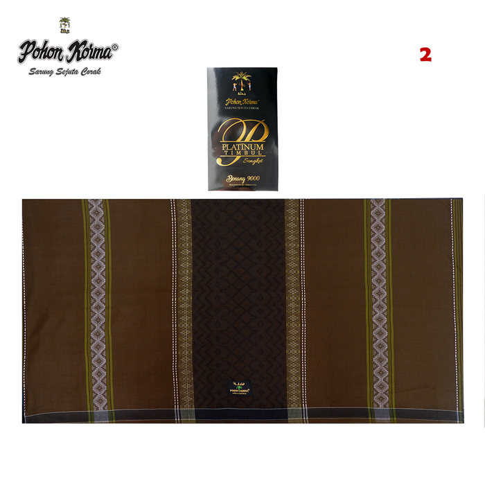 Gambar Sarung Pohon Korma Platinum Timbul Songket LLB - 1 dari Sarung Pohon Korma Kota Tegal 5 Tokopedia