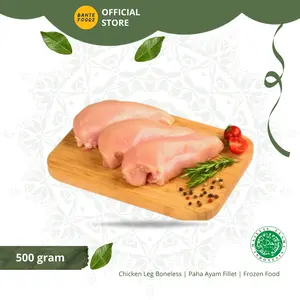 Paha Ayam Fillet Tanpa Tulang / Chicken Leg Boneless (Frozen) 500 gr