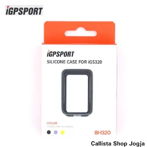 Silicone Case Asli Original IGPSPORT BH320 Untuk Cyclo Comp IGS320