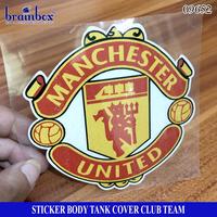 Gambar Stiker Club Soccer Klub Sepakbola Sticker Tank Cover Body Kaca Mobil - MU dari Brainbox Car and Home Kota Batam 3 Tokopedia