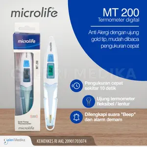 Microlife MT200 Termometer Digital Dengan Gold Tip