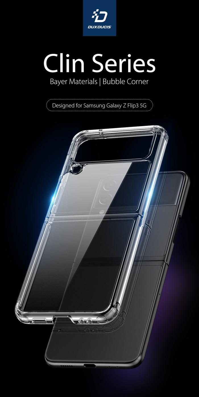Gambar DUX DUCIS CLIN Series Clear Case Samsung Galaxy Z Flip 4 Flip3 5G - Z FLIP 3 dari Phone.Essentials Kota Administrasi Jakarta Utara Tokopedia