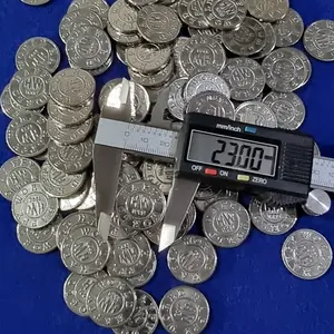 Obral Coin Billiard 23 mm merk HW Koin Biliar 1 set 10 Buah