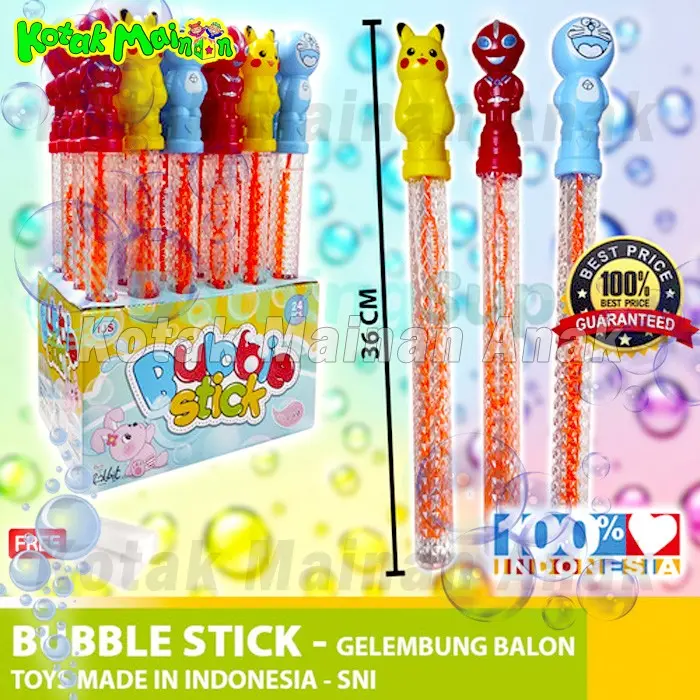 Mainan Buble / Bubble Sabun Stik Panjang | Gelembung Tiup Balon