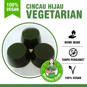 Cincau Hijau Mommy Gede, 100% Vegan Vegetarian,Homemade tanpa Pengawet