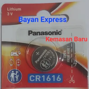 Baterai Panasonic Battery CR-1616 / CR1616 Jual Satuan