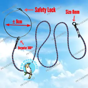 Tali Tuntun Burung Merpati Dara Nuri Training Anti Escape Flying Rope