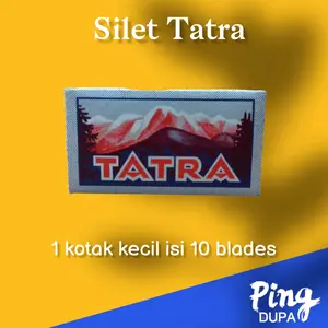 Silet Tatra Original untuk Alat Cukur Blades Tajam isi 10pcs