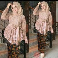 Gambar SET GELINANG/KEBAYA BRUKAT FURING/SETELAN KEBAYA MODERN/WISUDA dari Ns Fashions Kab. Tangerang 5 Tokopedia
