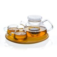 Gambar SUJI Rom Teaset (2cups)-Teko Cangkir Gelas Glass Set Teh Saji Cantik dari Suji Premium Handcrafted Kota Bandung 1 Tokopedia
