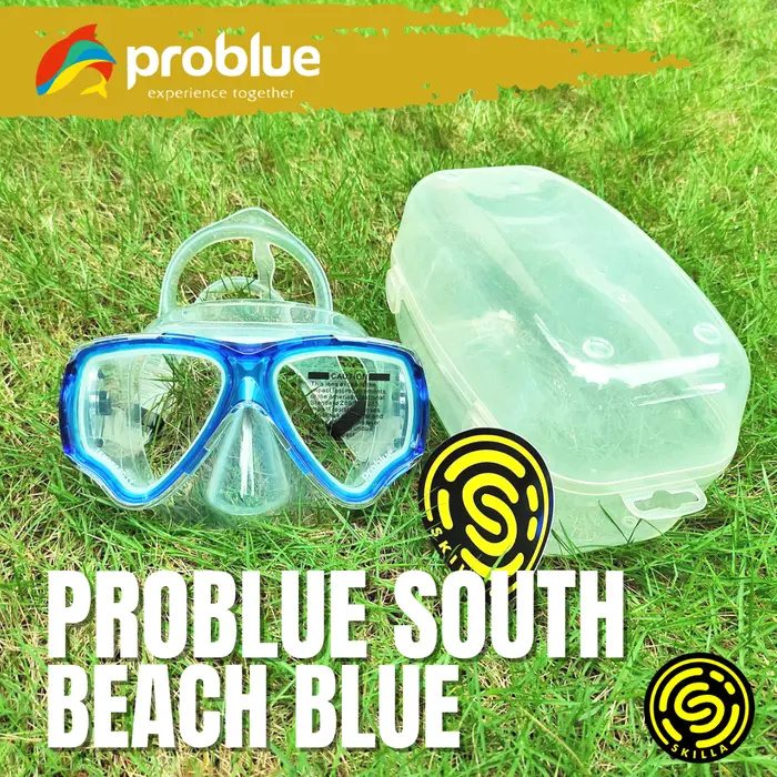 Gambar Problue South Beach Masker Scuba Diving - Hitam dari Skilla Gears Kab. Sleman 3 Tokopedia