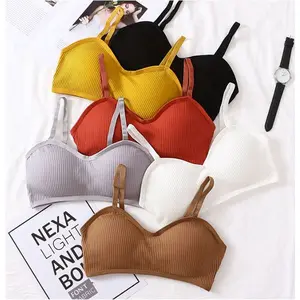 BRA WANITA DENGAN CUP BUSA TANPA KAWAT SPORT BRA BH WANITA SEXY 009