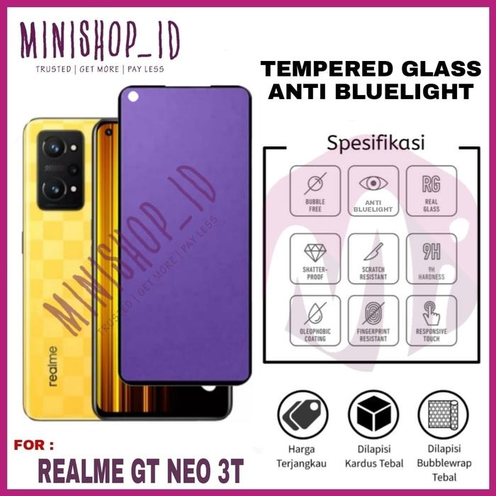 Gambar REALME GT NEO 3T 3 T TEMPERED GLASS ANTI BLUELIGHT ANTI GORES LAYAR dari MINISHOP OFFICIAL Kota Tangerang Tokopedia