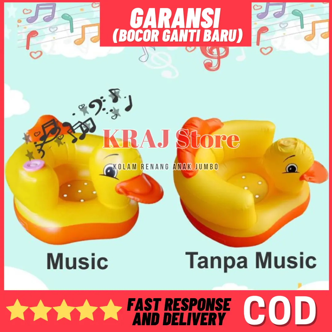 Sofa Angin Baby Chair balon Tiup Kursi Makan Bayi belajar duduk
