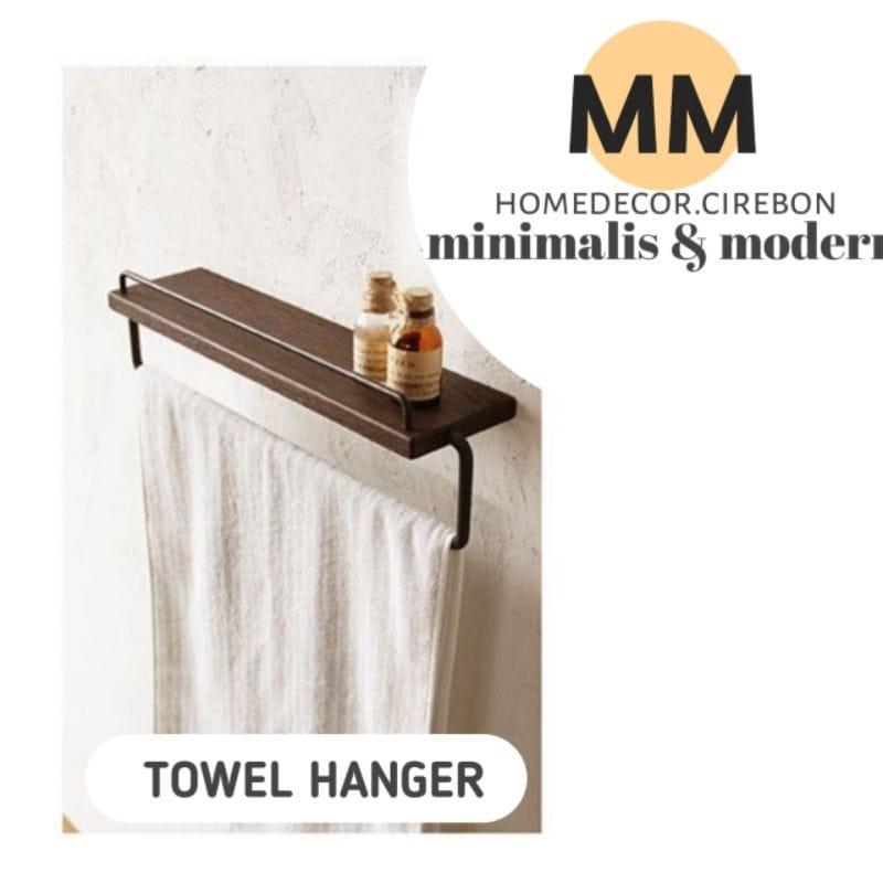 TOWEL HANGER AESTHETIC/RAK HANDUK/RAK MULTIFUNGSI 0