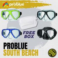 Gambar Problue South Beach Masker Scuba Diving - Hitam dari Skilla Gears Kab. Sleman 1 Tokopedia