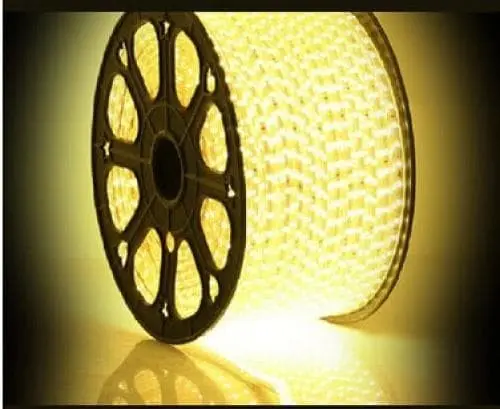 Lampu LED STRIP SELANG SMD 5050 100M 220V 100 Meter Outdoor Dekorasi Merah Putih Hijau Biru Warmwhite AC 220 Volt Free Soket 5pcs