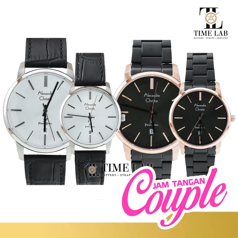 JAM TANGAN COUPLE ALEXANDRE CHRISTIE AC1030 / AC 1030 100% ORIGINAL 0
