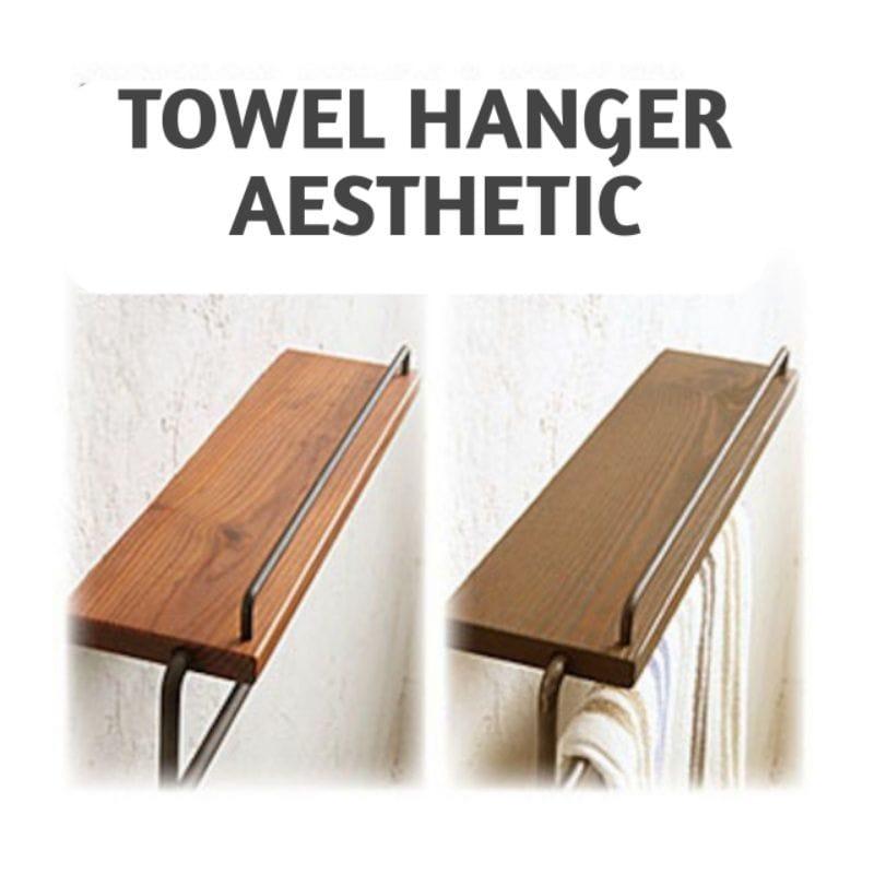 TOWEL HANGER AESTHETIC/RAK HANDUK/RAK MULTIFUNGSI 1