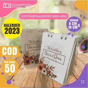 Souvenir Kalender 2026 Mini Full Custom Istimewa