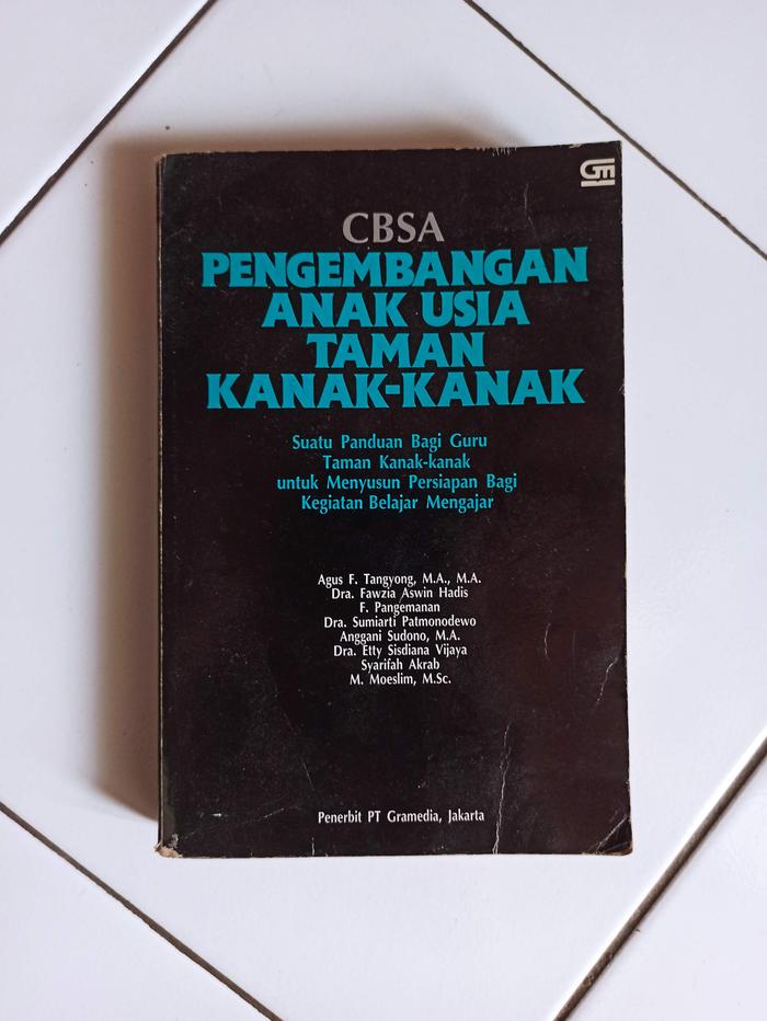 Gambar Buku CBSA Pengembangan Anak Usia Taman Kanak-Kanak dari Toko Buku Bekas Aksiku Kota Administrasi Jakarta Timur Tokopedia