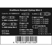 Gambar Tool Kit Set Wera 05135918001 Kraftform Kompakt Zyklop Mini 2 - 27 Pc dari warungtools Kota Administrasi Jakarta Utara 5 Tokopedia