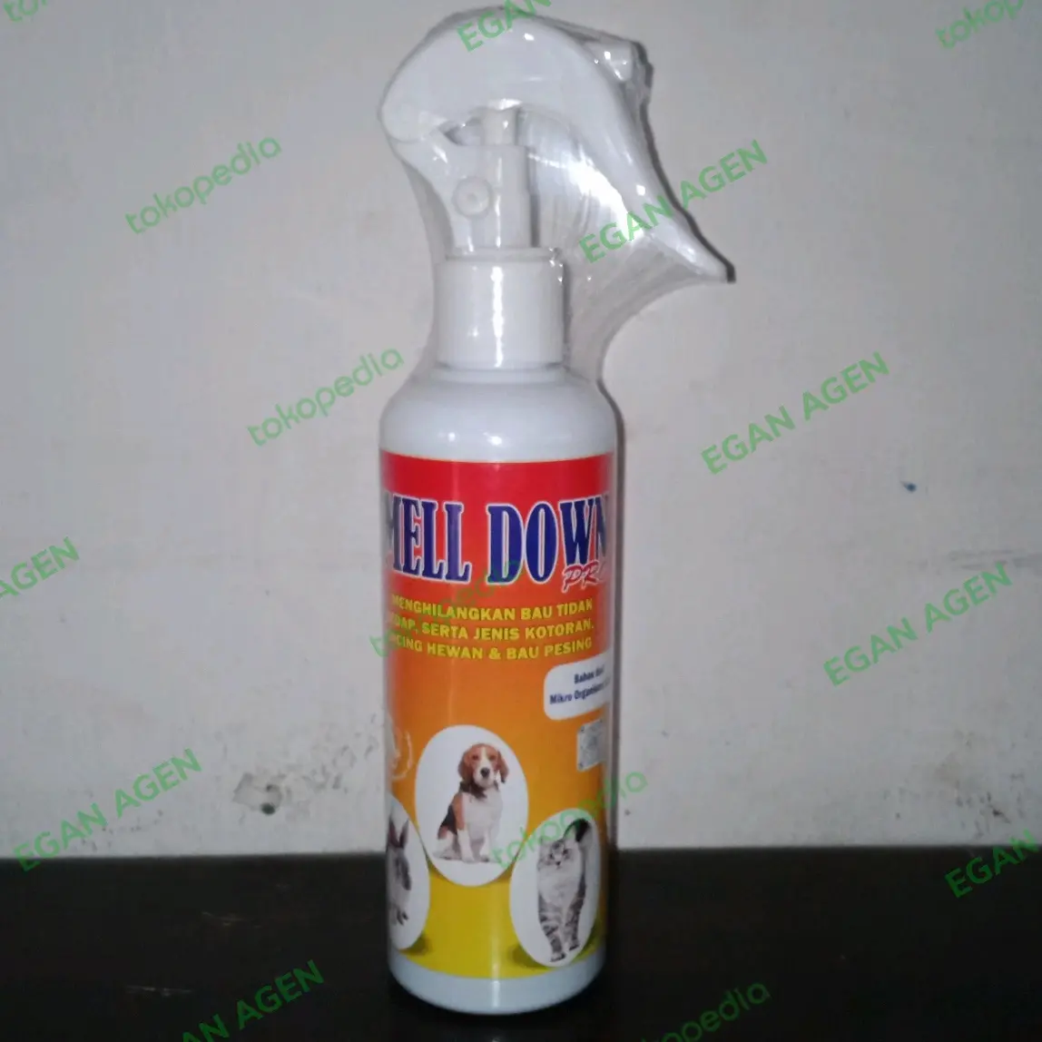 SMELL DOWN Penghilang Bau tidak sedap bau kotoran kencing hewan Pesing