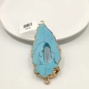 Liontin Kalung Batu Alam Druzy