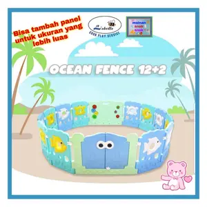 Baby Playard Ocean Fence Labiella 12+2 (KC-216)