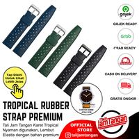 Gambar Tali Jam Tangan Karet Tropical Rubber Strap Untuk Seiko Diver - Hitam, 20mm dari Tali Jam Tangan com Kota Tangerang Selatan 1 Tokopedia