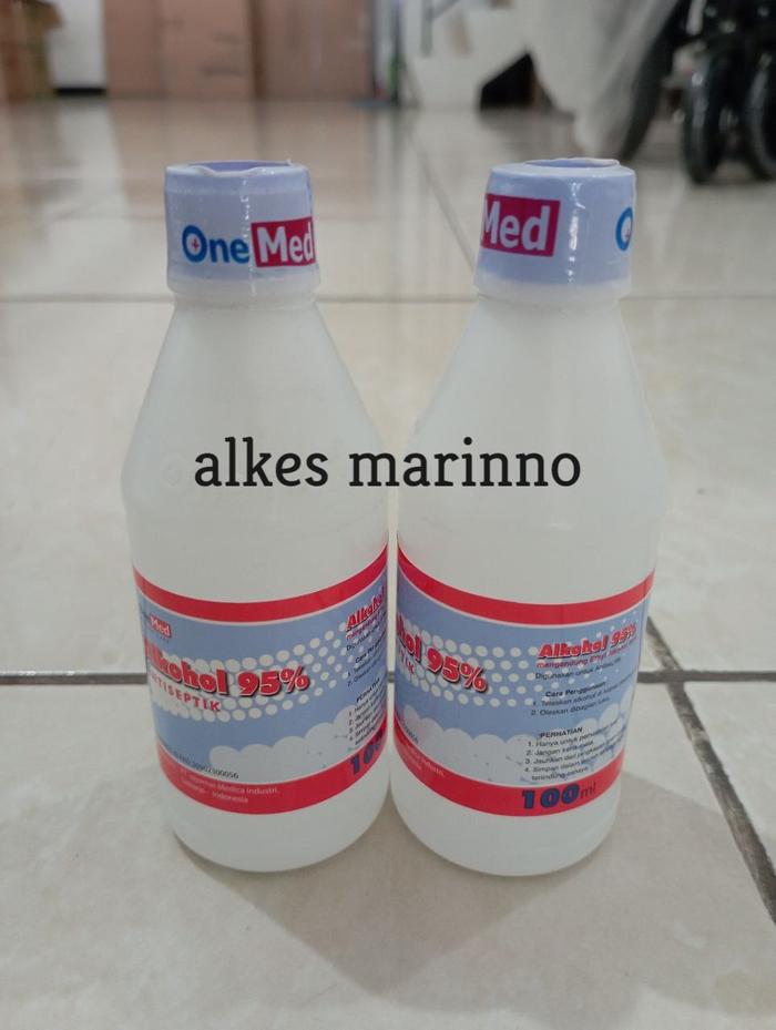 Gambar Alkohol Cair Medis 95% 100Ml Merek OneMed dari Alkes Marinno Kota Semarang Tokopedia