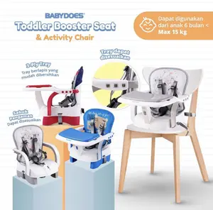 Babydoes Toddler Booster Seat & Activity Chair / Kursi Makan Bayi