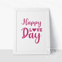 Gambar Dekorasi Happy Love Day Frame Bingkai Pigura Decor Wall Hiasan Kamar - Hitam dari LANCARI Kota Administrasi Jakarta Pusat 1 Tokopedia