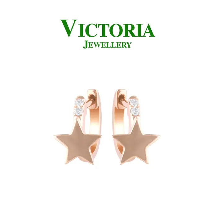 Gambar Anting Berlian Bintang VER824026 Victoria Jewellery dari Victoria Jewellery Online Kota Administrasi Jakarta Selatan 3 Tokopedia