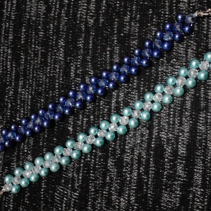 Gambar konektor masker hijab mutiara kristal ceko 2in1 dari Noonie Shop Kota Surabaya 4 Tokopedia