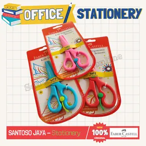 Gunting Anak - Kids Ergonomic Scissors Faber Castell