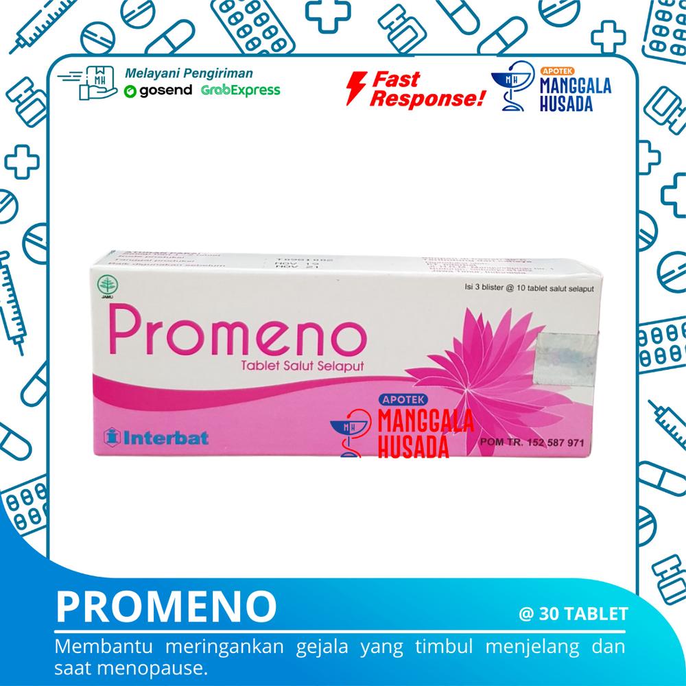 PROMENO SUPLEMEN MENOPAUSE PER BOX @ 30 TABLET